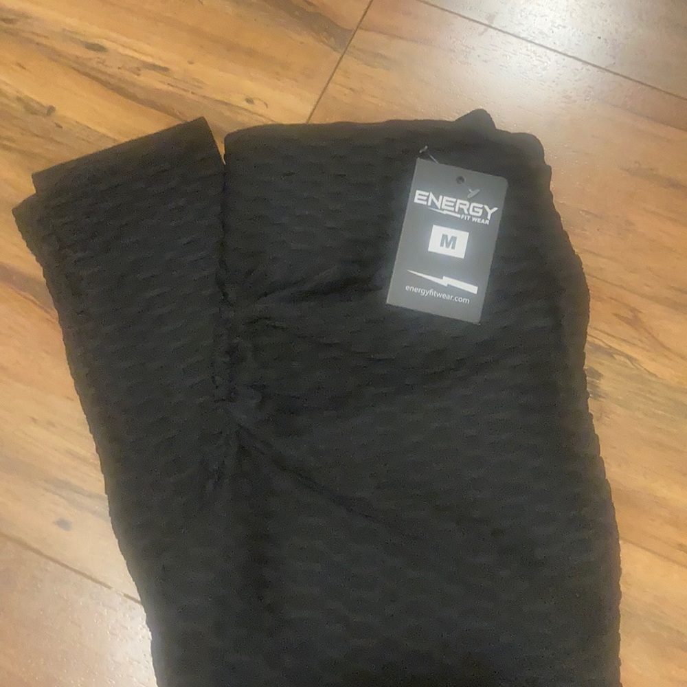 Anti-Cellulite high waisted textured leggings